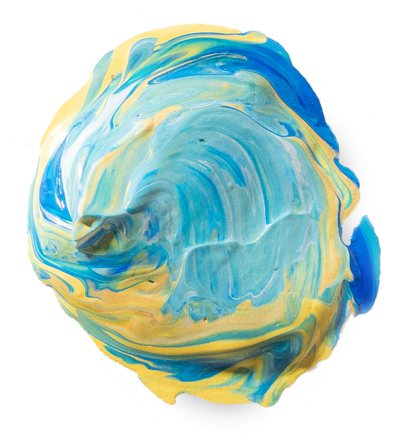 Acrylic Jelly Paint Blob